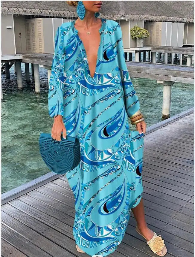 Oversized Boho Dress