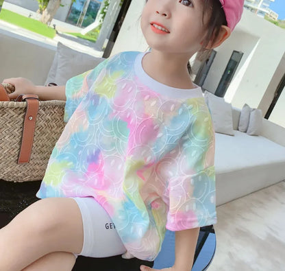 Tie Dye Smiley Top!