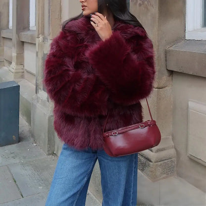 Faux Fur Coat
