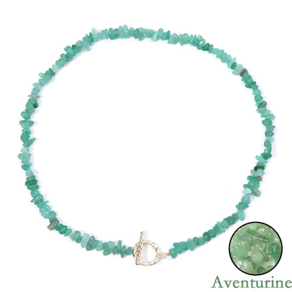 Healing Throat Chakra and Protective Crystal Necklaces
