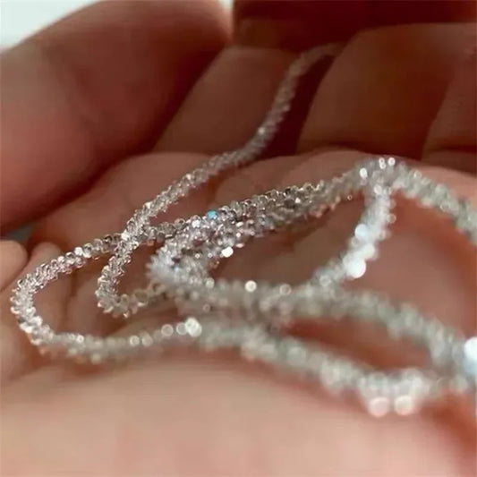 Clavicle Glittery Choker