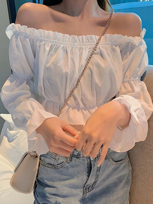 Ruffle Crop Top
