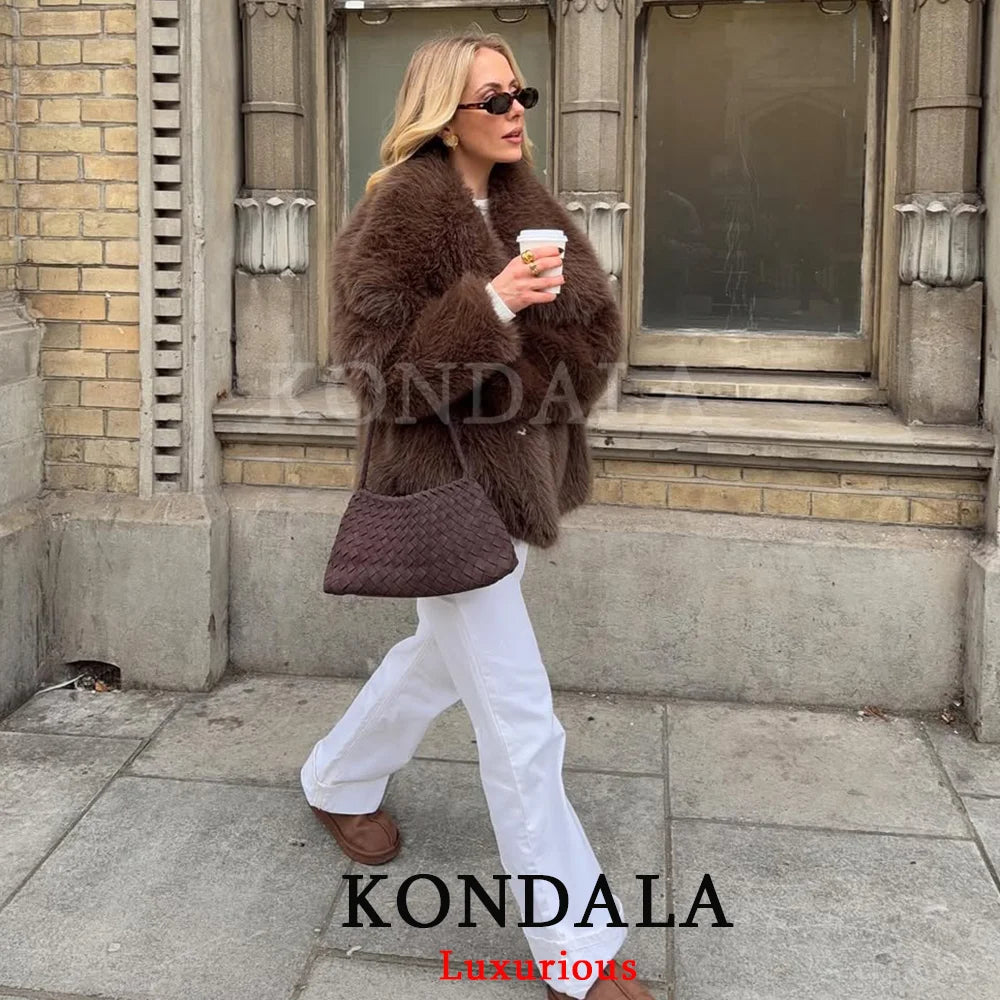 Faux Fur Coat
