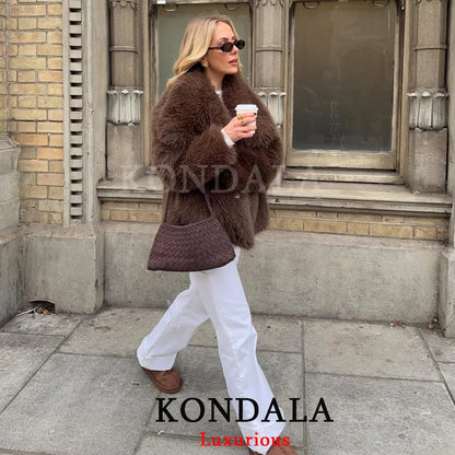 Faux Fur Coat