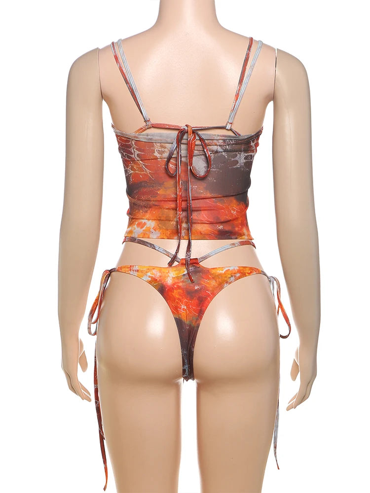 Boho Style Bikini Set