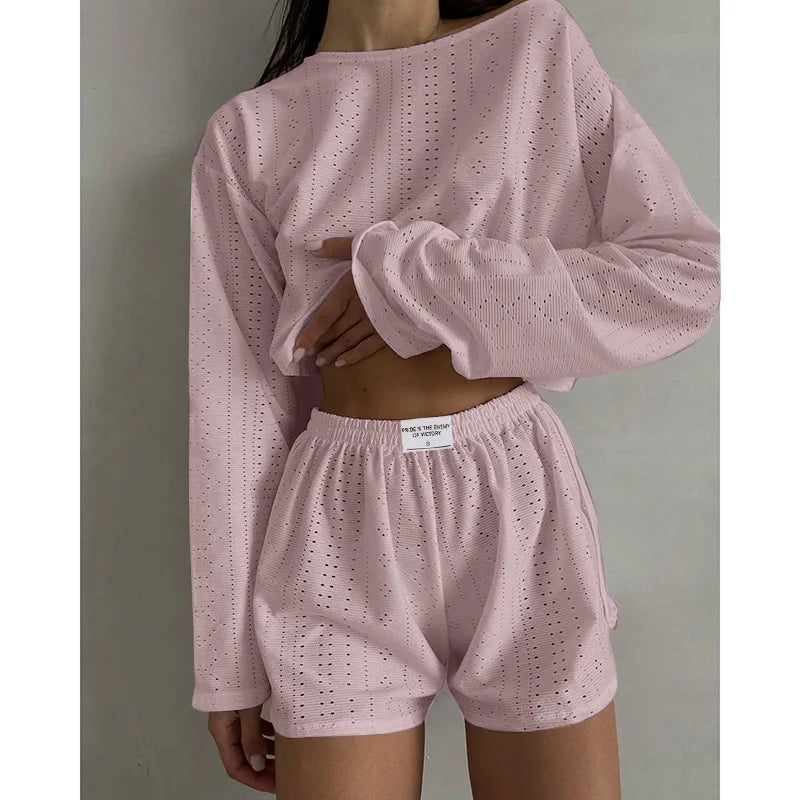 Eyelet Pajamas