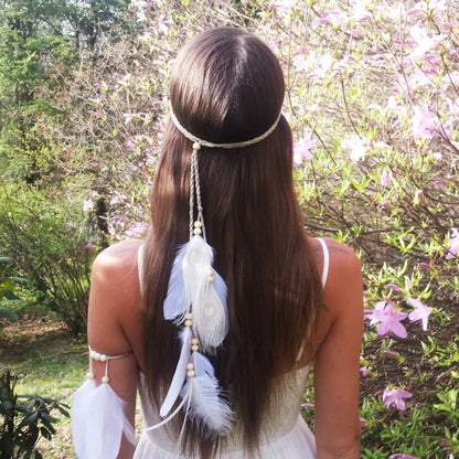 Boho Feather Headbands!