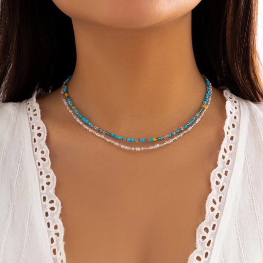 Beaded Choker Necklace