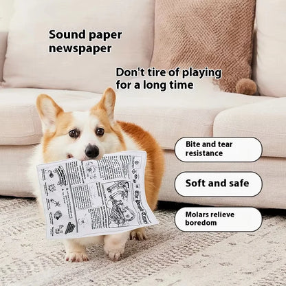 Dog's Newspaper Toy