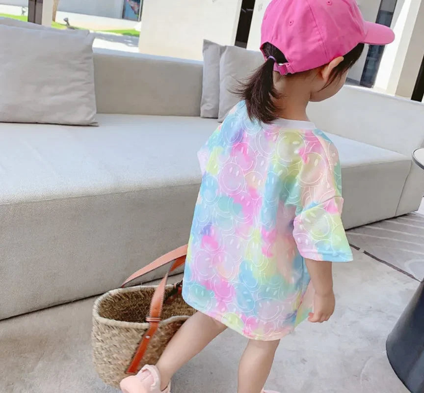Tie Dye Smiley Top!