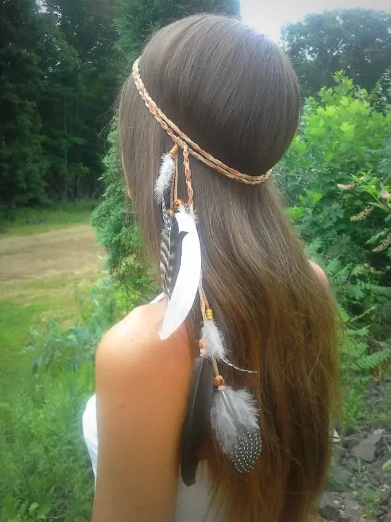 Boho Feather Headbands! Little Cute Feathers