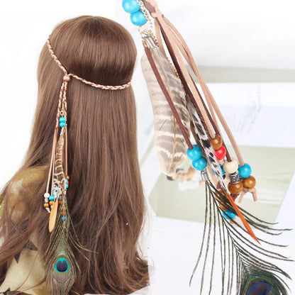 Boho Feather Headbands!