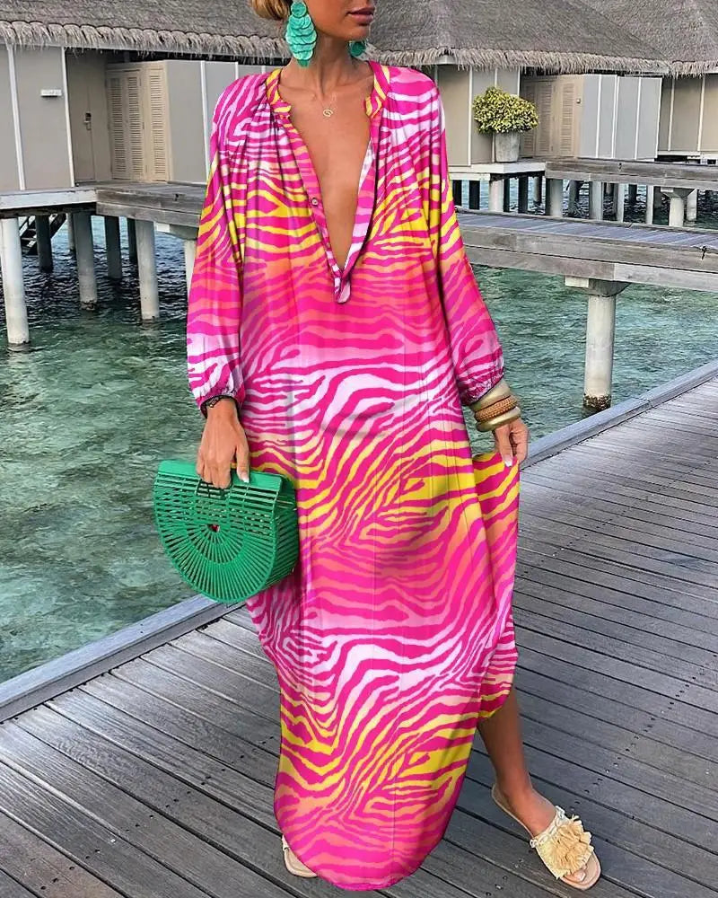 Oversized Boho Dress