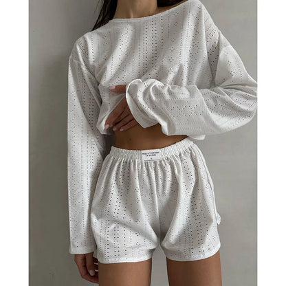 Eyelet Pajamas