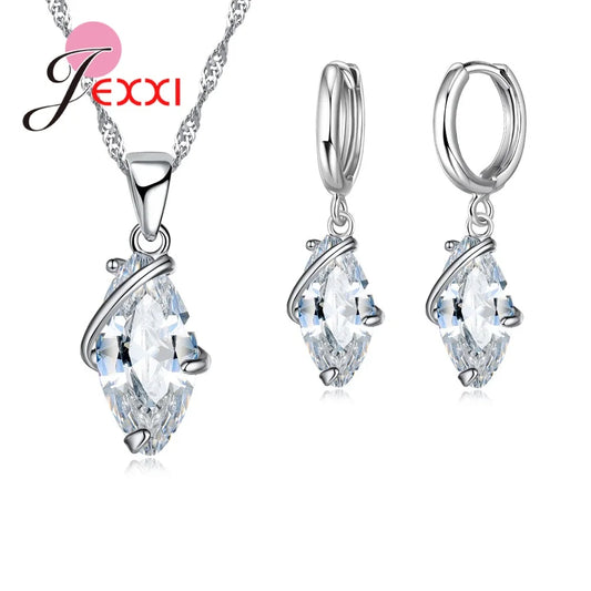 Cubic Zirconia Jewelry Set