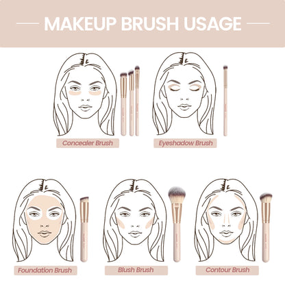 Makeup Brush Set