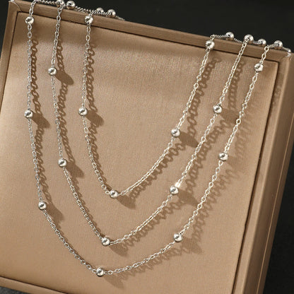 Layered Bead Necklace