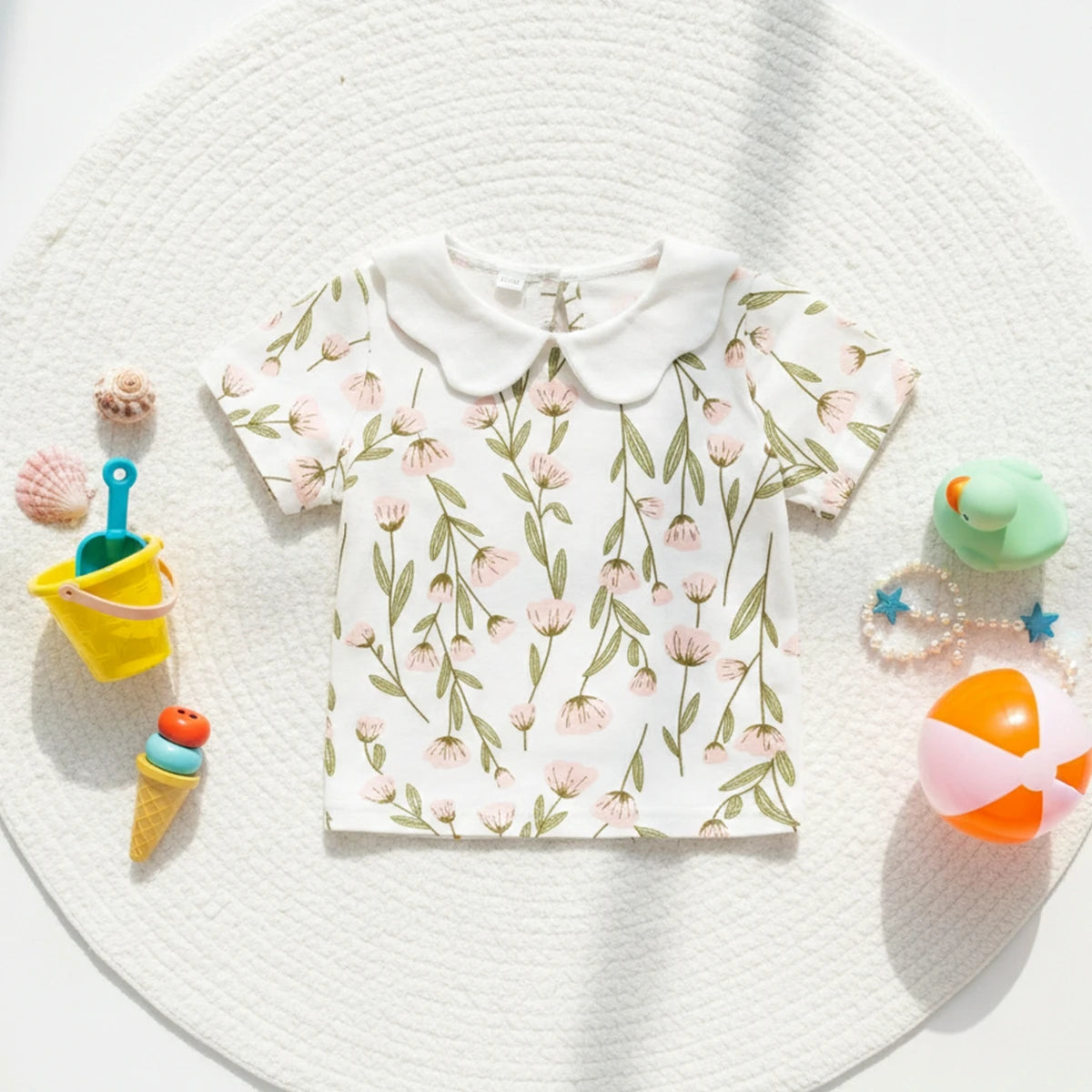 Kids Cute Floral Top