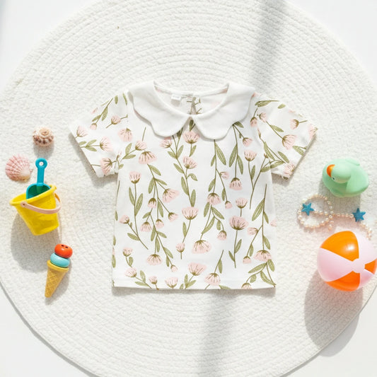 Kids Cute Floral Top