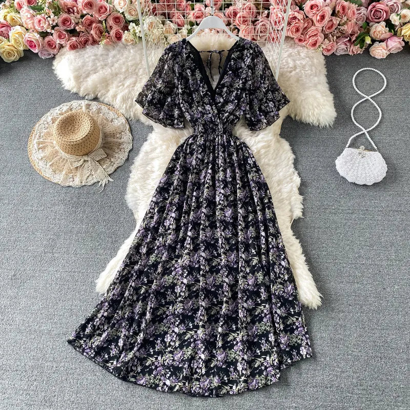 Floral Vestidos Dress