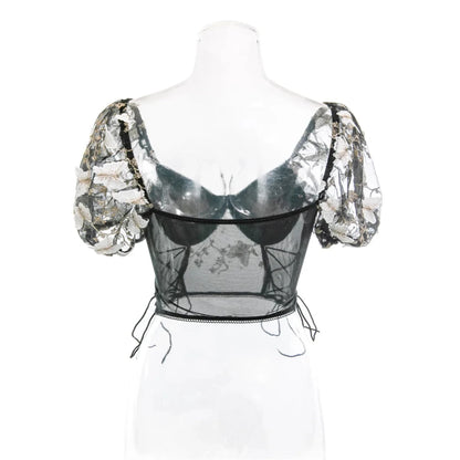 Puffed Sleeve Top