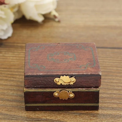 Miniature Jewellery Box Dollhouse Trinket