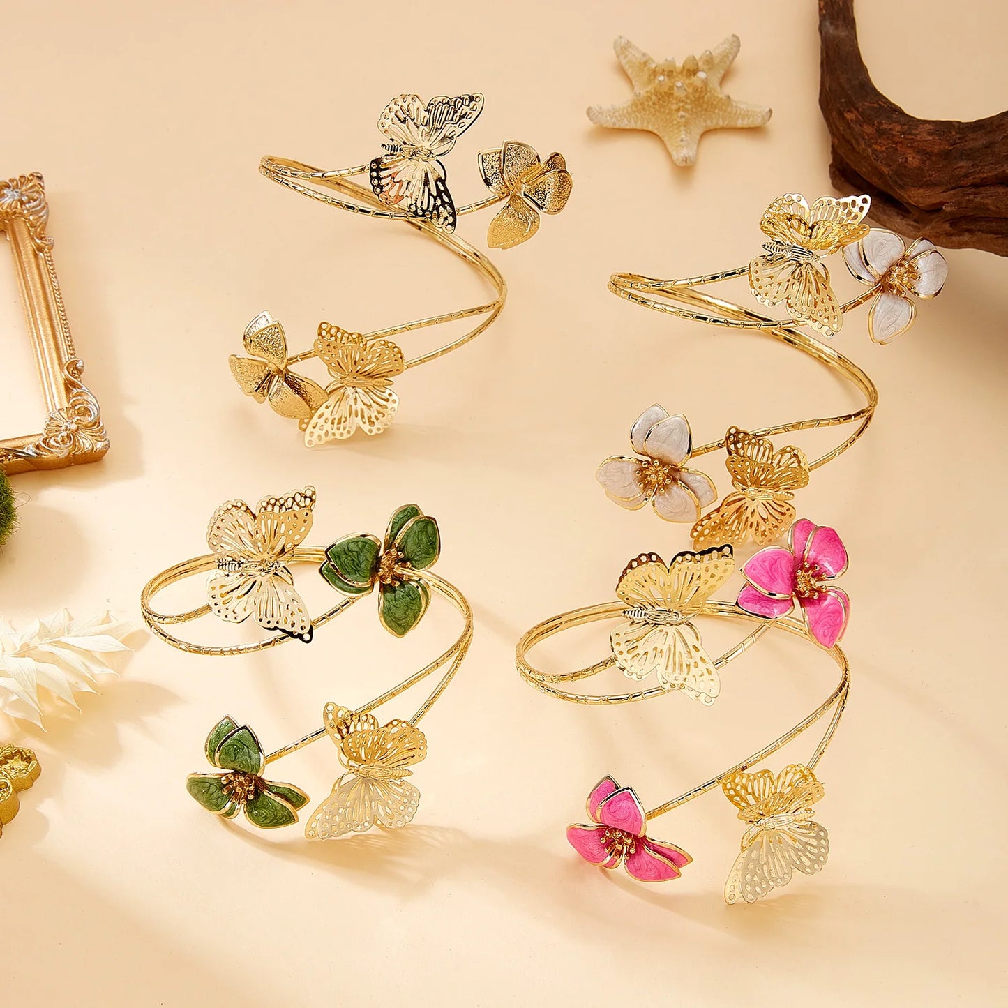 Brazalete bohemio estilo tailandés