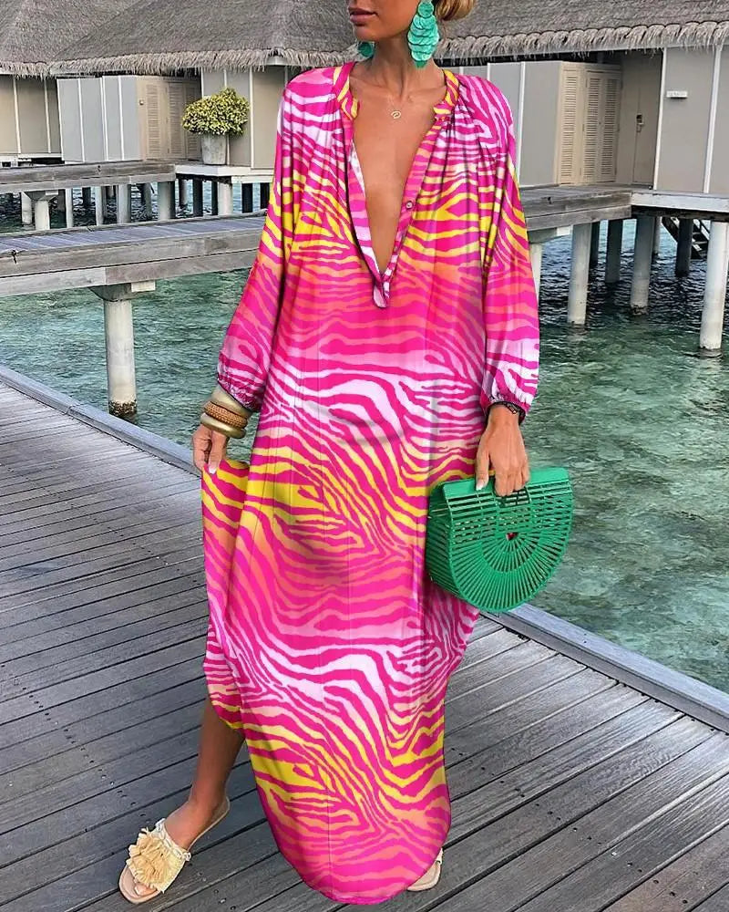 Oversized Boho Dress