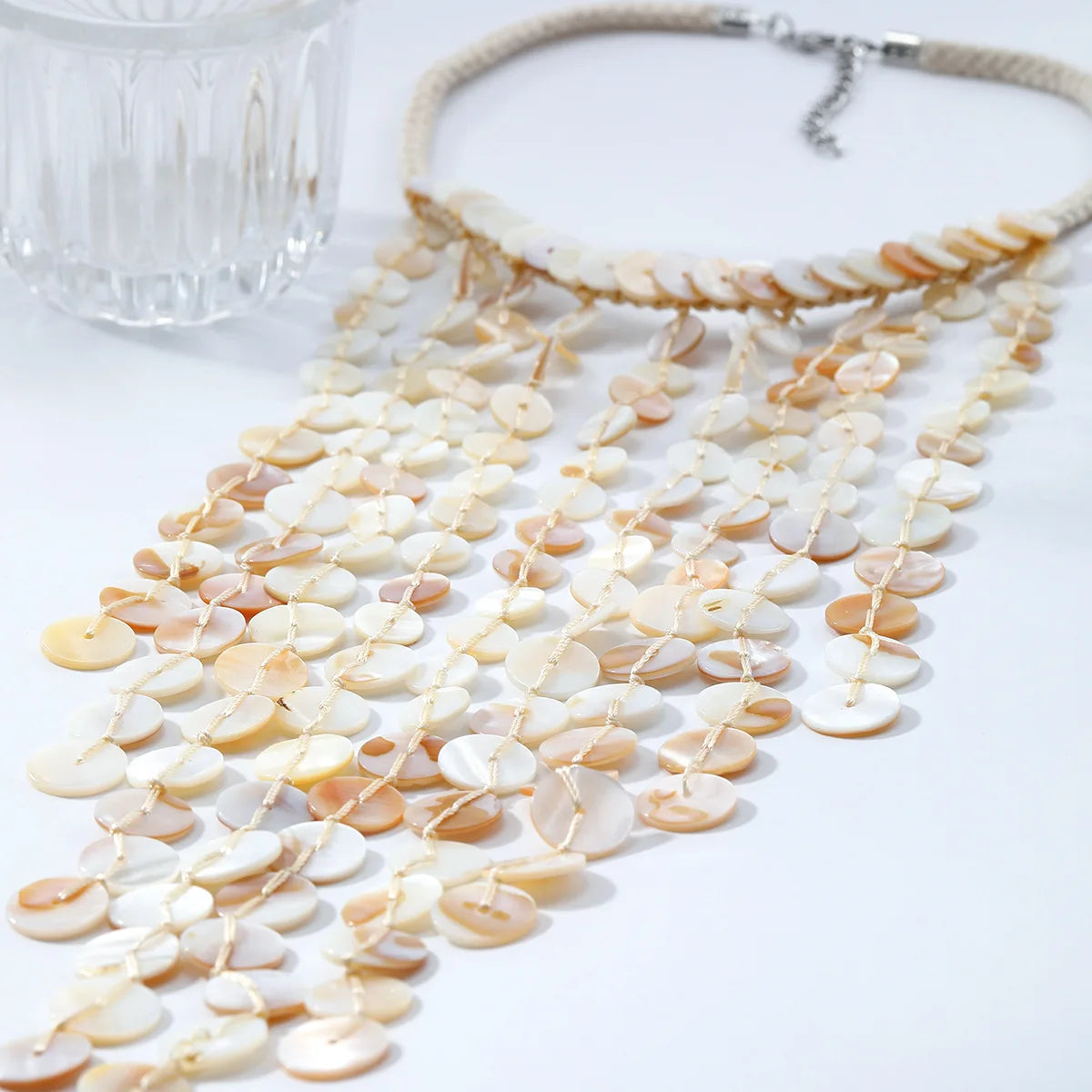 Multi-Layered Beachy Necklace