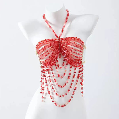 Colourful Beaded Tops