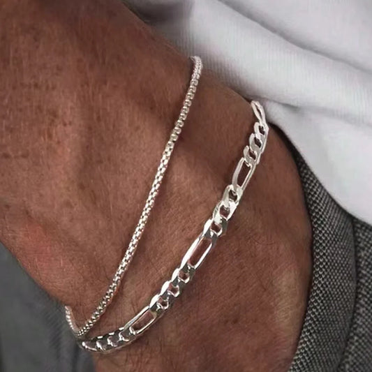 2 Silver Bracelets