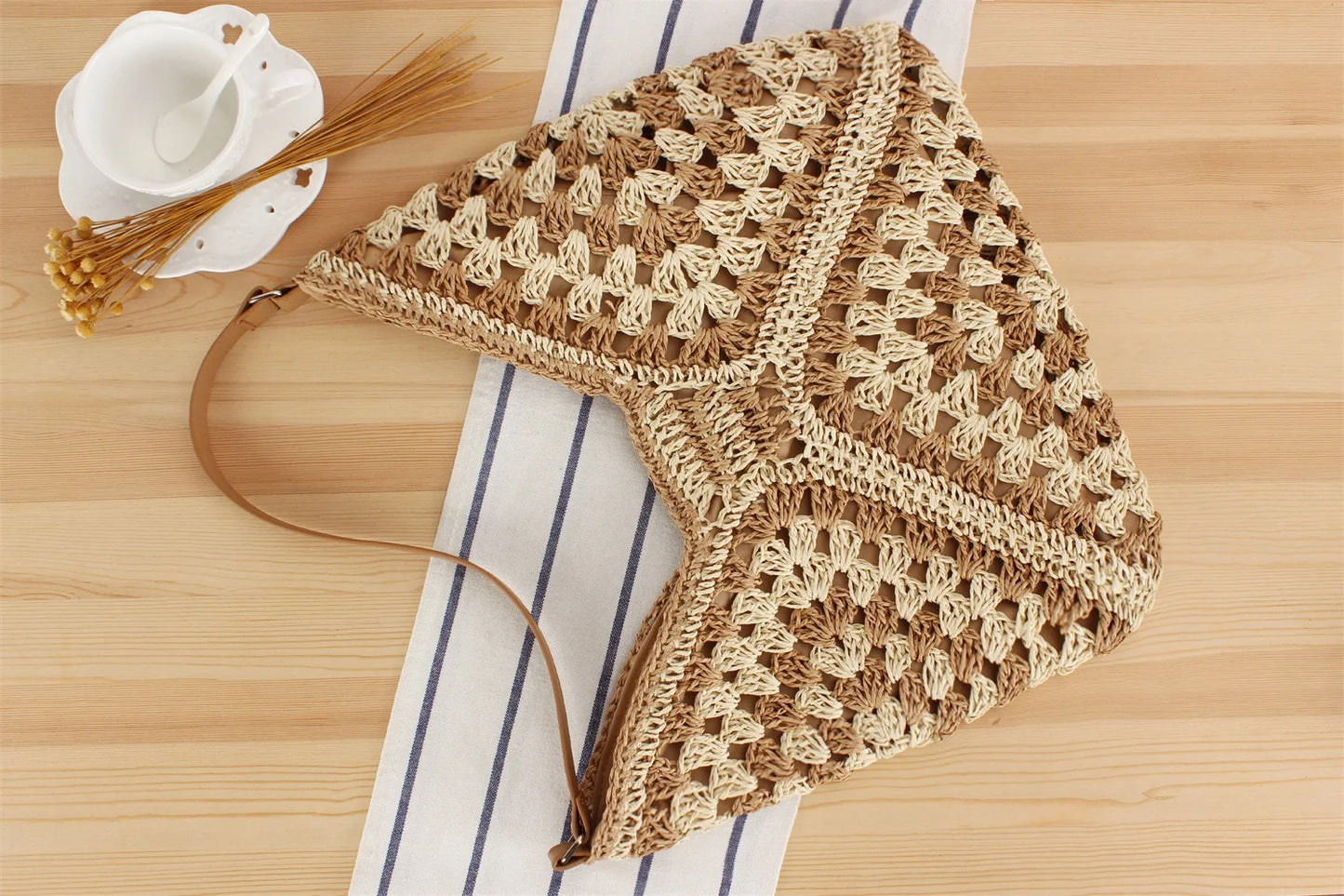 Straw Boho Bag