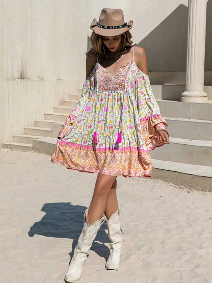Mini Rayon Dress