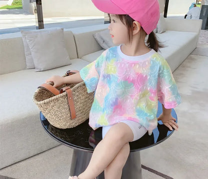 Tie Dye Smiley Top!