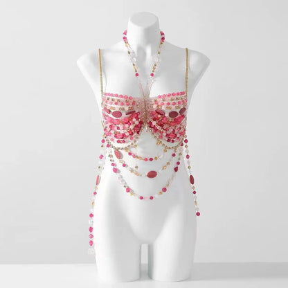 Colourful Beaded Tops
