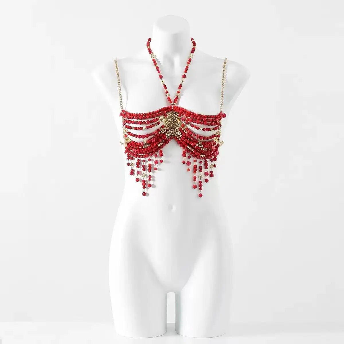 Colourful Beaded Tops