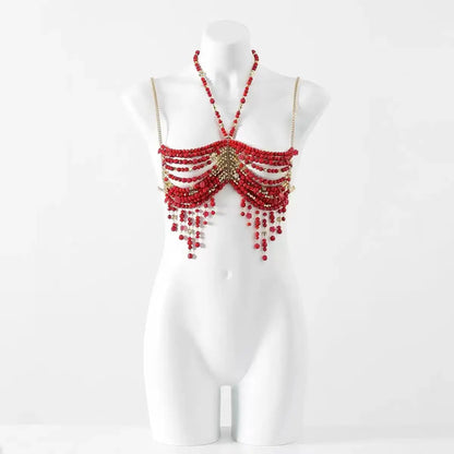 Colourful Beaded Tops