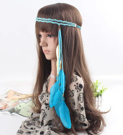 Boho Feather Headbands!