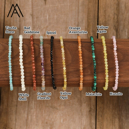 Various Real Crystal Bracelets