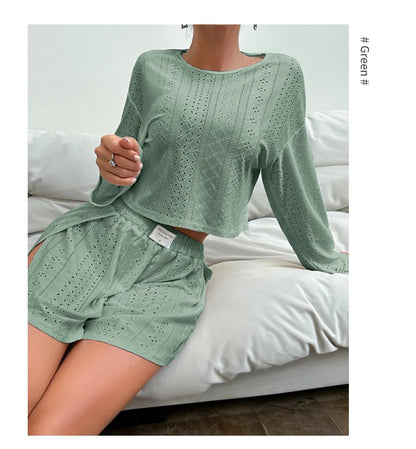 Eyelet Pajamas
