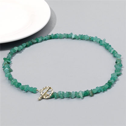 Healing Throat Chakra and Protective Crystal Necklaces