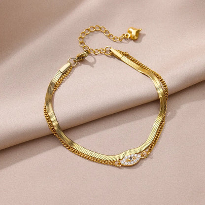 Waterproof Stainless Steel Anklets