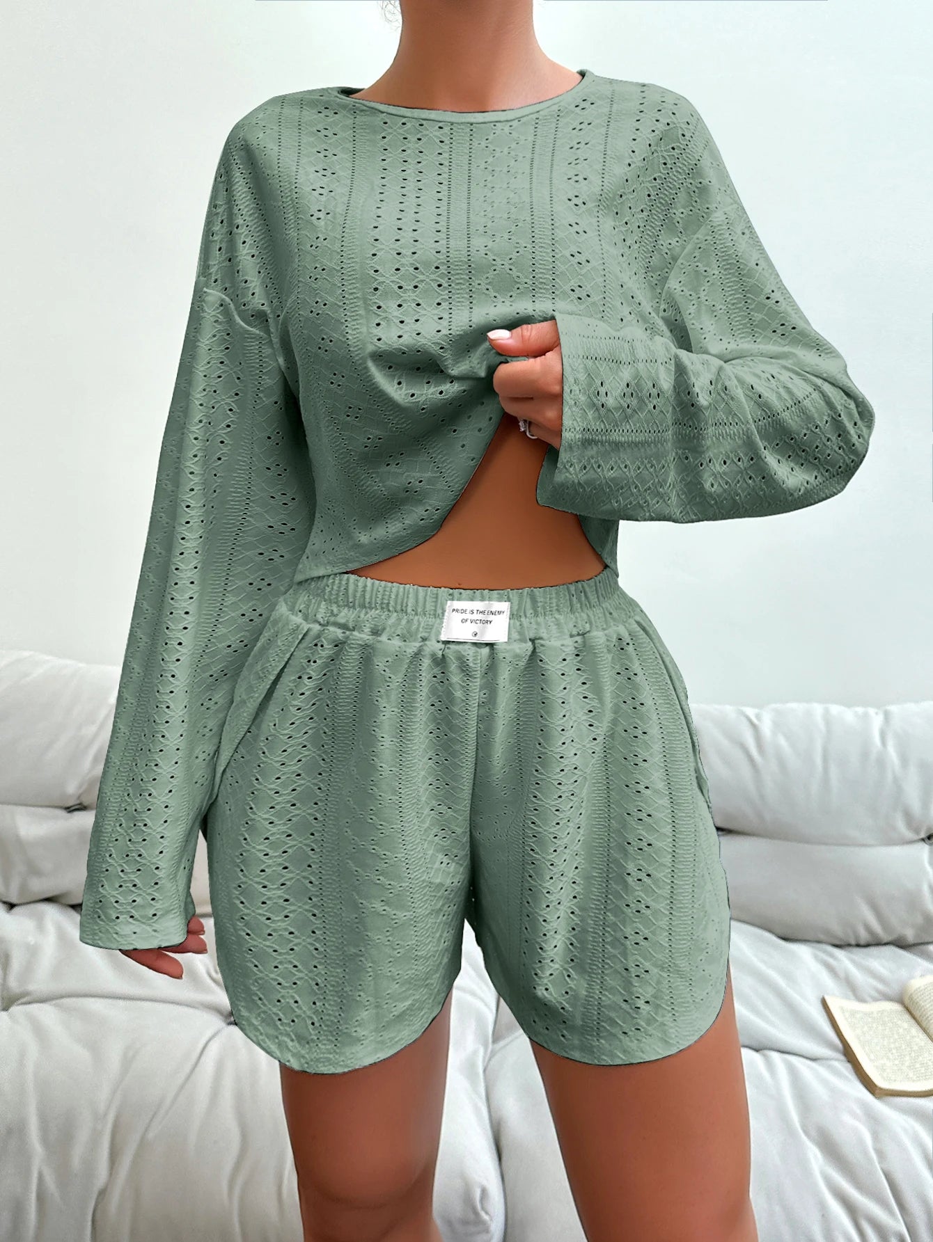 Eyelet Pajamas