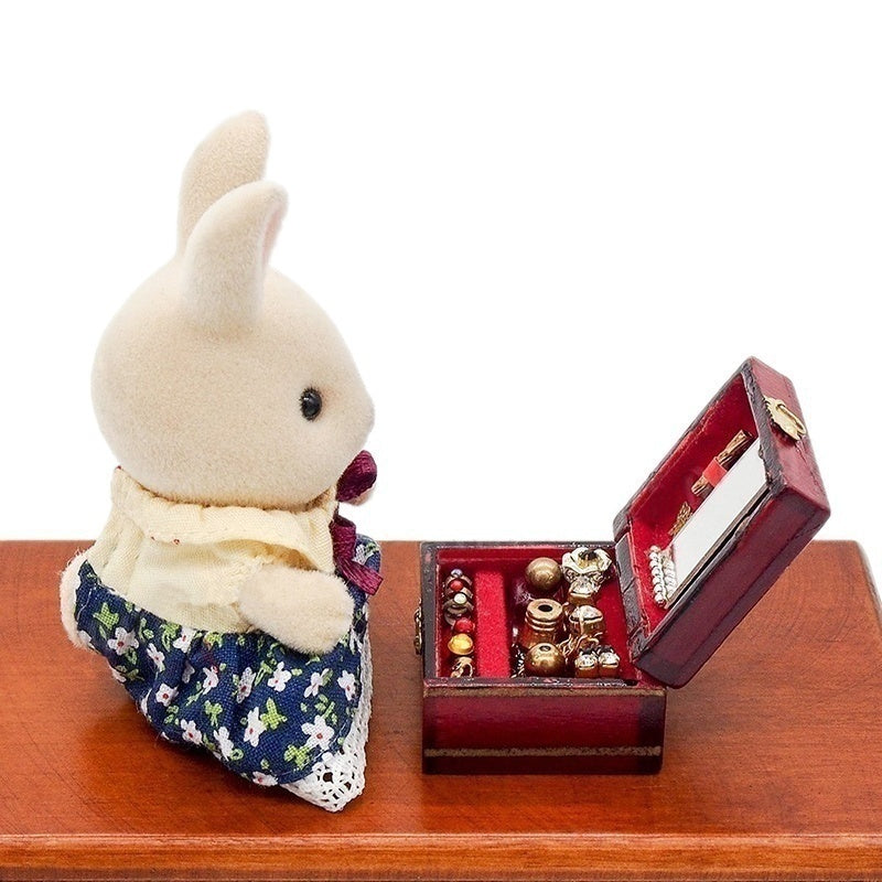 Miniature Jewellery Box Dollhouse Trinket
