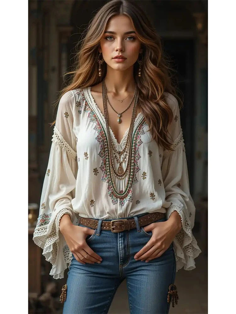Bohemian Hippie Top