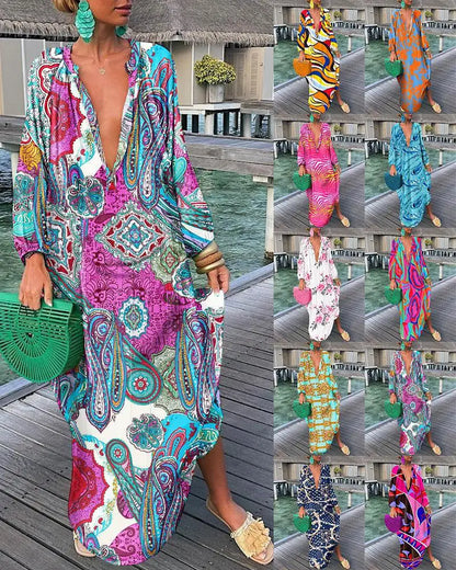 Oversized Boho Dress