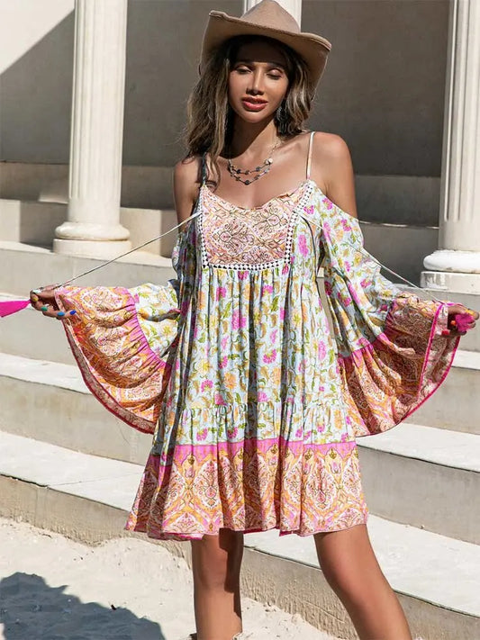 Mini Rayon Dress