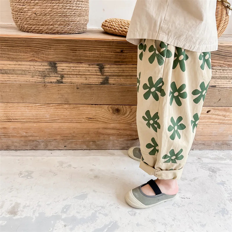Hawaiian Floral Pants