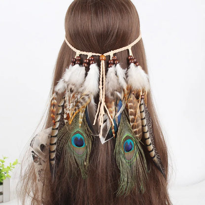 Boho Feather Headbands!