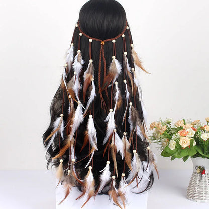 Boho Feather Headbands!